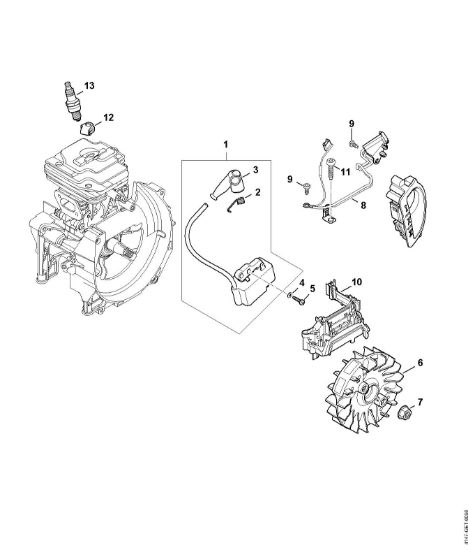 Imagen de Sistema de encendido FS 261 C-E