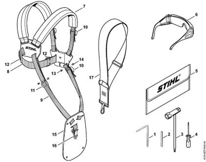 Motoguadañas (FS) FS 36 R Herramientas, Accesorios extra de la marca Stihl