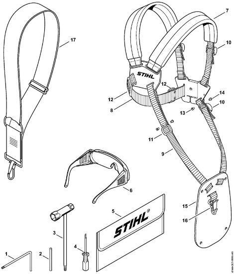 Motoguadañas (FS) FS 56 (4144) Herramientas, Accesorios extra de la marca Stihl