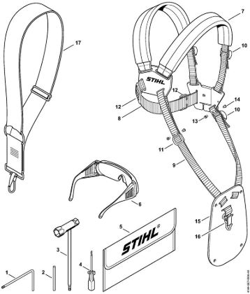 Motoguadañas (FS) FS 56 RC-E Herramientas, Accesorios extra de la marca Stihl
