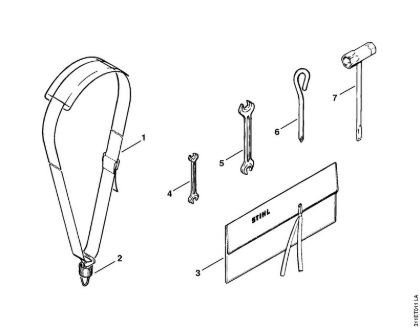 Motoguadañas (FS) FS 60 Herramientas, Accesorios extra de la marca Stihl