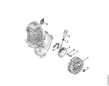 Motoguadañas (FS) FS 89 R Sistema de encendido de la marca Stihl
