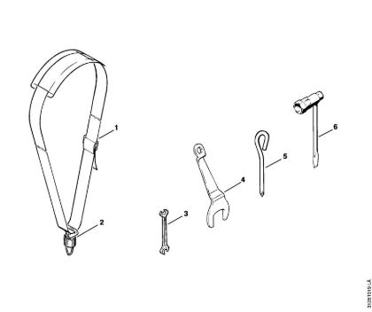 Motoguadañas (FS) FS 90 - 4117 Herramientas, Accesorios extra de la marca Stihl