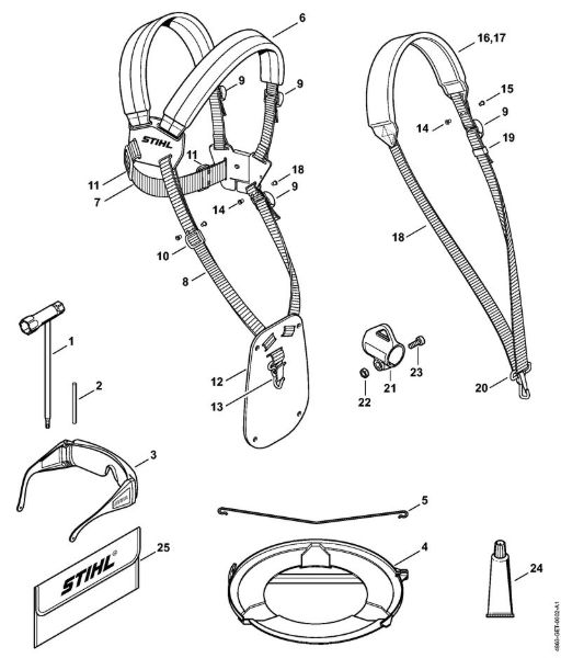 Motoguadañas de baterí­a (FSA) FSA 90 Herramientas, Accesorios extra de la marca Stihl