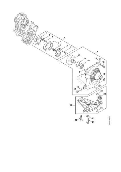 Imagen de Embrague, Carcasa del ventilador FR 131 T