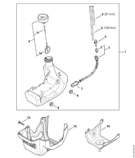 Imagen de Depásito de combustible FR 235