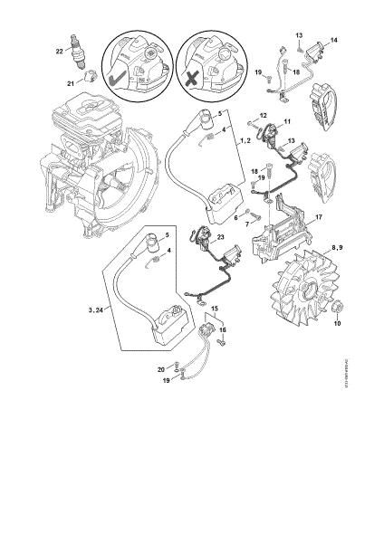 Imagen de Sistema de encendido FR 410 C-E