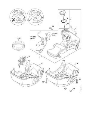 Imagen de Depásito de combustible FR 460 TC-E