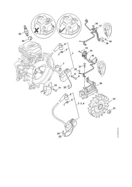 Imagen de Sistema de encendido FR 460 TC-E