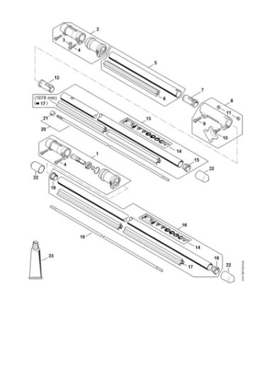 Imagen de Vástago FR 460 TC-E