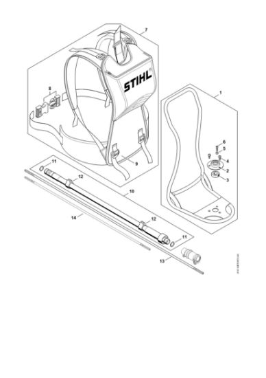 Imagen de Bastidor de porte, Eje Flexible FR 460 TC-EM