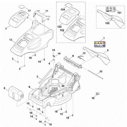 Imagen de B - Carcasa RMA 235.0