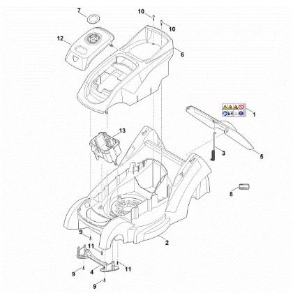 Imagen de B - Carcasa RMA 239.1 C