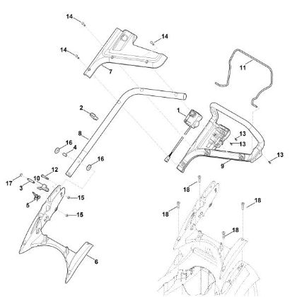 Imagen de A - Manillar RMA 339.0 C