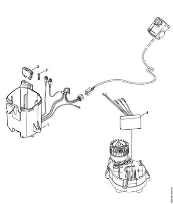 Â Cortacéspedes (RMA) RMA 410 C Soporte de baterí­a, módulo electrónico de la marca Stihl