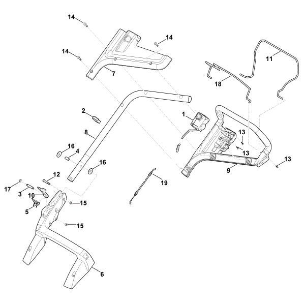 Imagen de A - Manillar RMA 443.1 PC