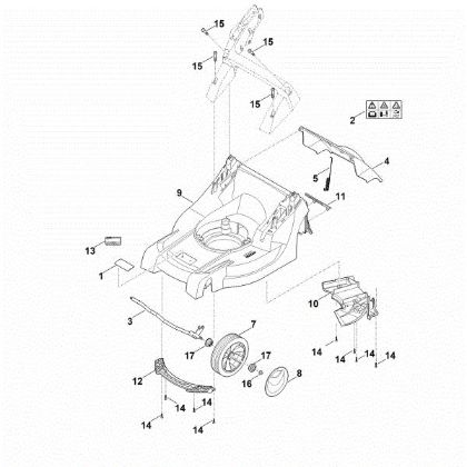 Imagen de B - Carcasa, eje delantero RMA 443.1 PC