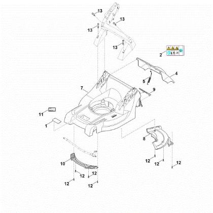 Imagen de B - Carcasa RMA 443.2 C