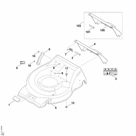 Imagen de B - Carcasa RM 248.0