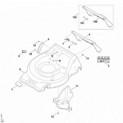 Imagen de B - Carcasa RM 248.0 T