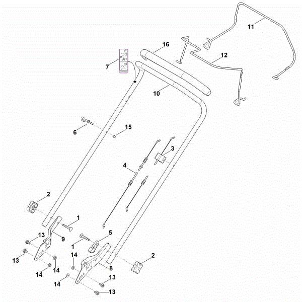 Imagen de A - Manillar RM 248.1 T