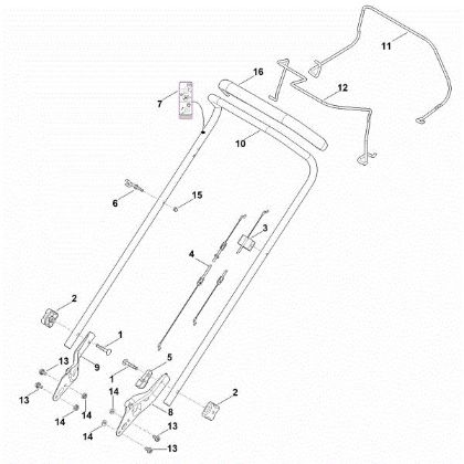 Imagen de A - Manillar RM 253.1 T