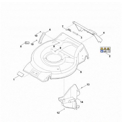 Imagen de B - Carcasa RM 253.1 T