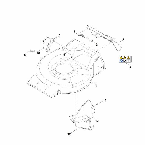 Imagen de B - Carcasa RM 253.2 T