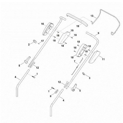 Imagen de A - Manillar RM 443.1