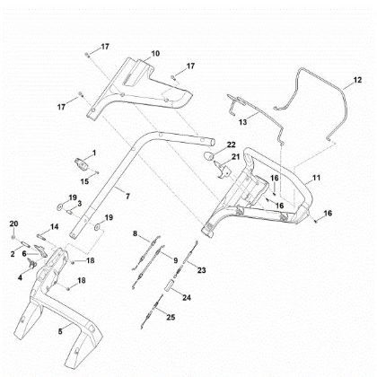 Imagen de A - Manillar RM 448.1 VC