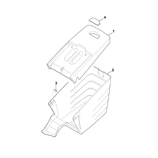 Imagen de G - Saco recogedor de hierba RM 545.0 V
