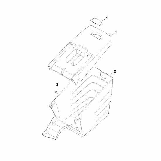 Imagen de G - Saco recogedor de hierba RM 545.1 V