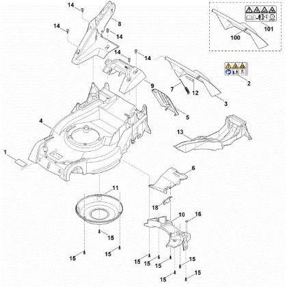 Imagen de C - Carcasa RM 650.0 V