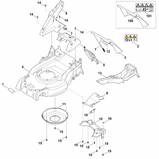 Imagen de C - Carcasa RM 650.0 V