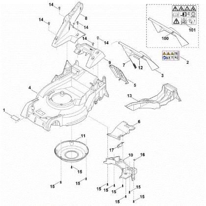 Imagen de C - Carcasa RM 650.0 VS