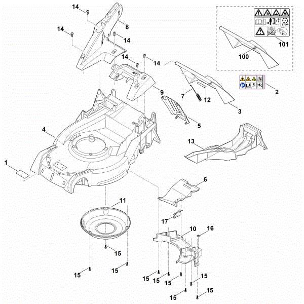 Imagen de C - Carcasa RM 650.0 VS