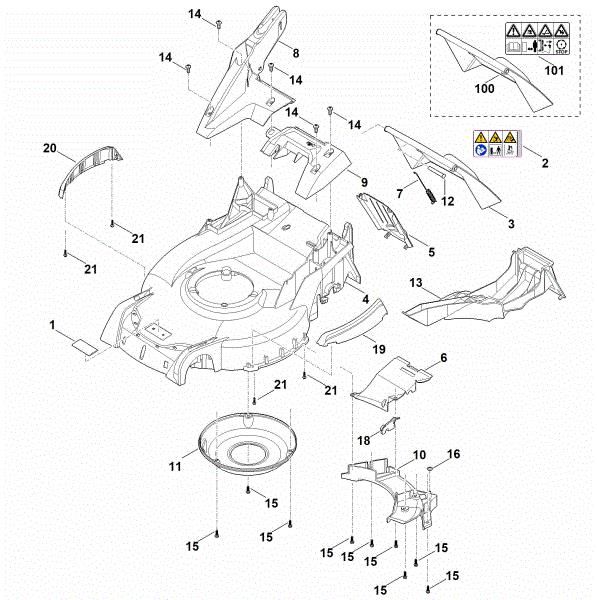 Imagen de C - Carcasa RM 655.0 V