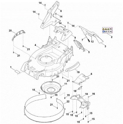 Imagen de C - Carcasa RM 655.1 RS
