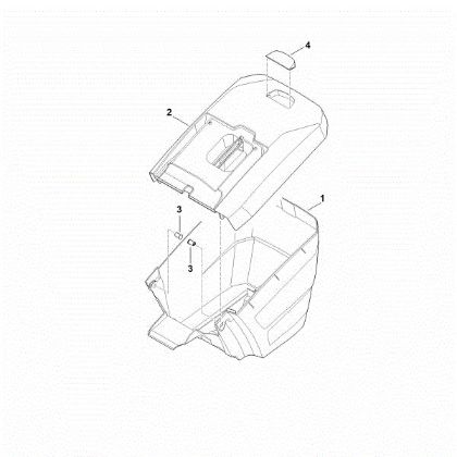 Imagen de H - Saco recogedor de hierba RM 655.1 RS