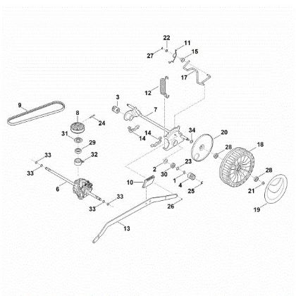 Imagen de E - Eje trasero, caja de cambios RM 655.1 VS