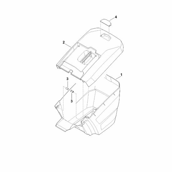 Imagen de H - Saco recogedor de hierba RM 655.1 VS