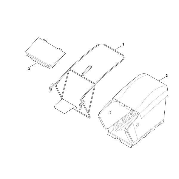 Imagen de H - Saco recogedor de hierba RM 756.0 YC