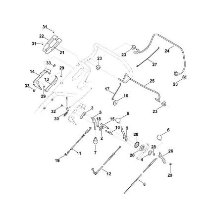 Imagen de A - Parte superior de manillar RM 756.0 YS