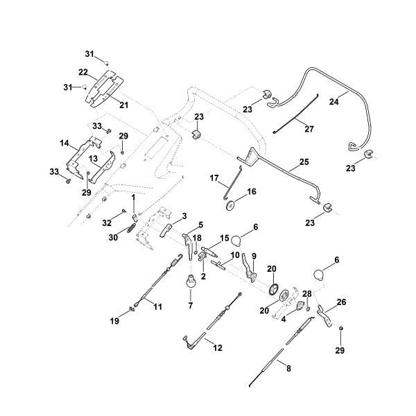 Imagen de A - Parte superior de manillar RM 756.0 YS