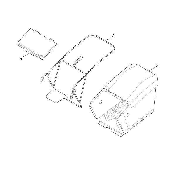 Imagen de H - Saco recogedor de hierba RM 756.0 YS