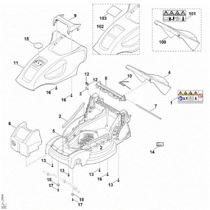 Imagen de B - Carcasa RME 235.0