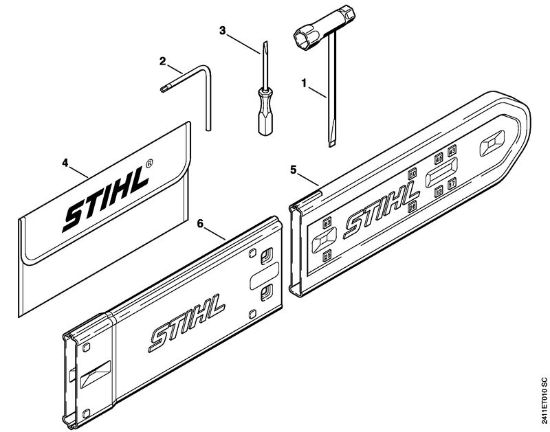 GS 461 GS 461 Herramientas, Accesorios extra de la marca Stihl