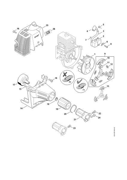 Imagen de Sistema de encendido, Embrague FH 75