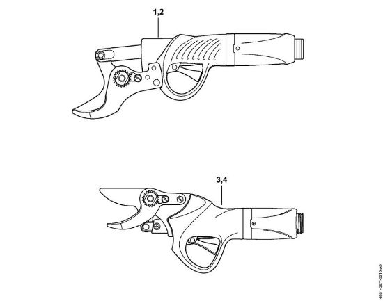 ASA 65 ASA 65 Cortarramas de acumulador de la marca Stihl