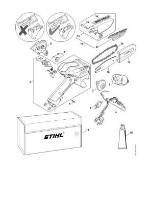 Imagen de Piezas de recambio hasta námero de máquina 929771305 GTA 26